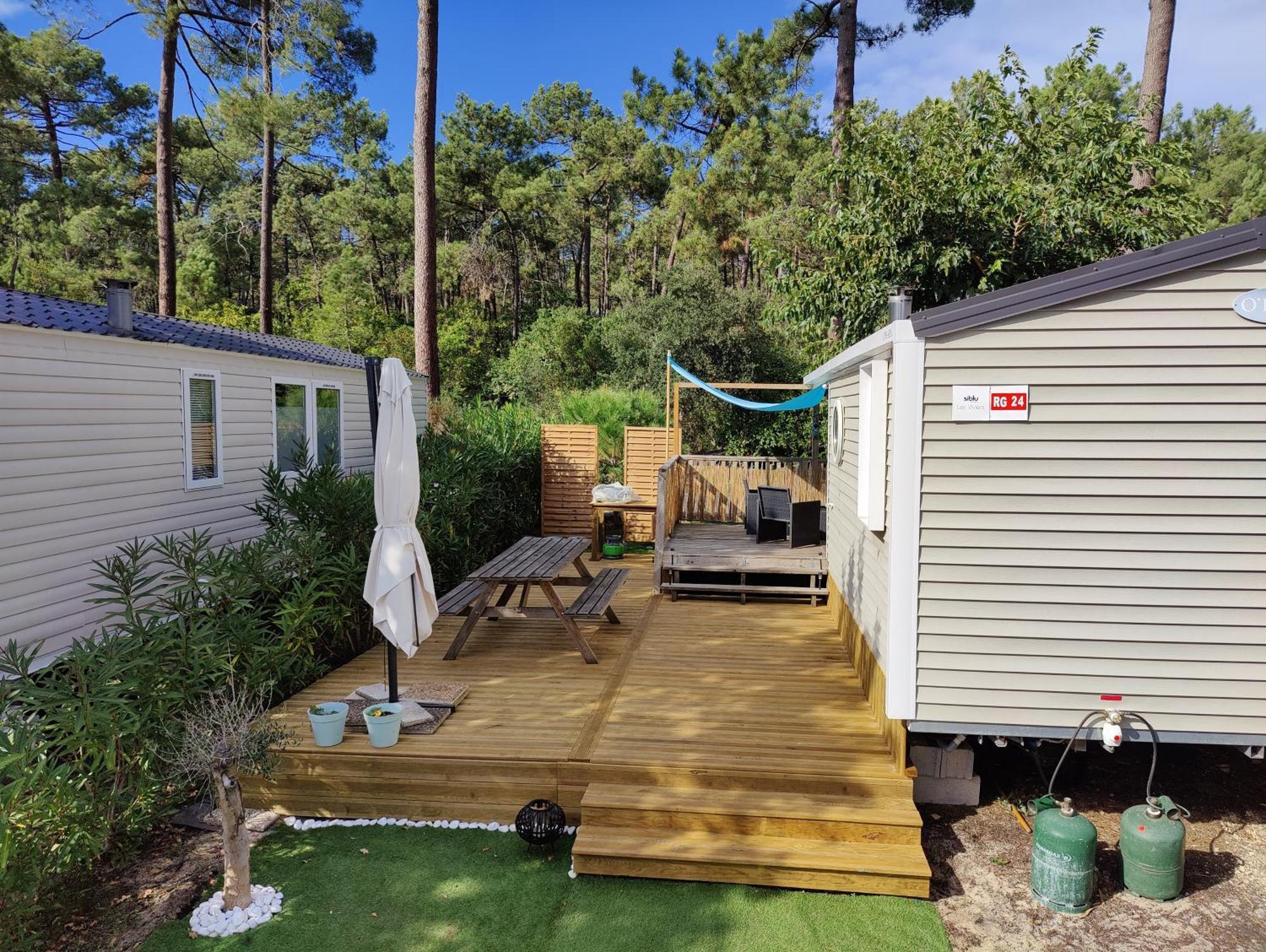 Mobile-Home 6 Personnes Cap Ferret Claouey 외부 사진